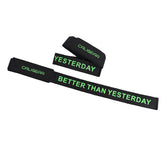 BetterThanYesterdy Lifting Straps- Black